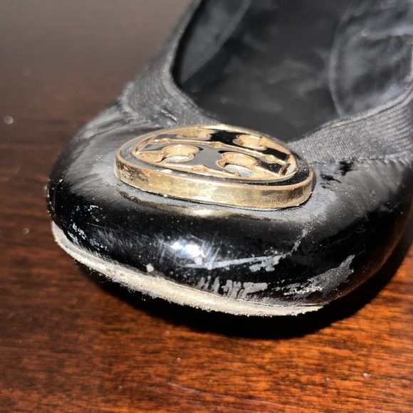 Black Tory Burch Flats - Picture 2 of 7